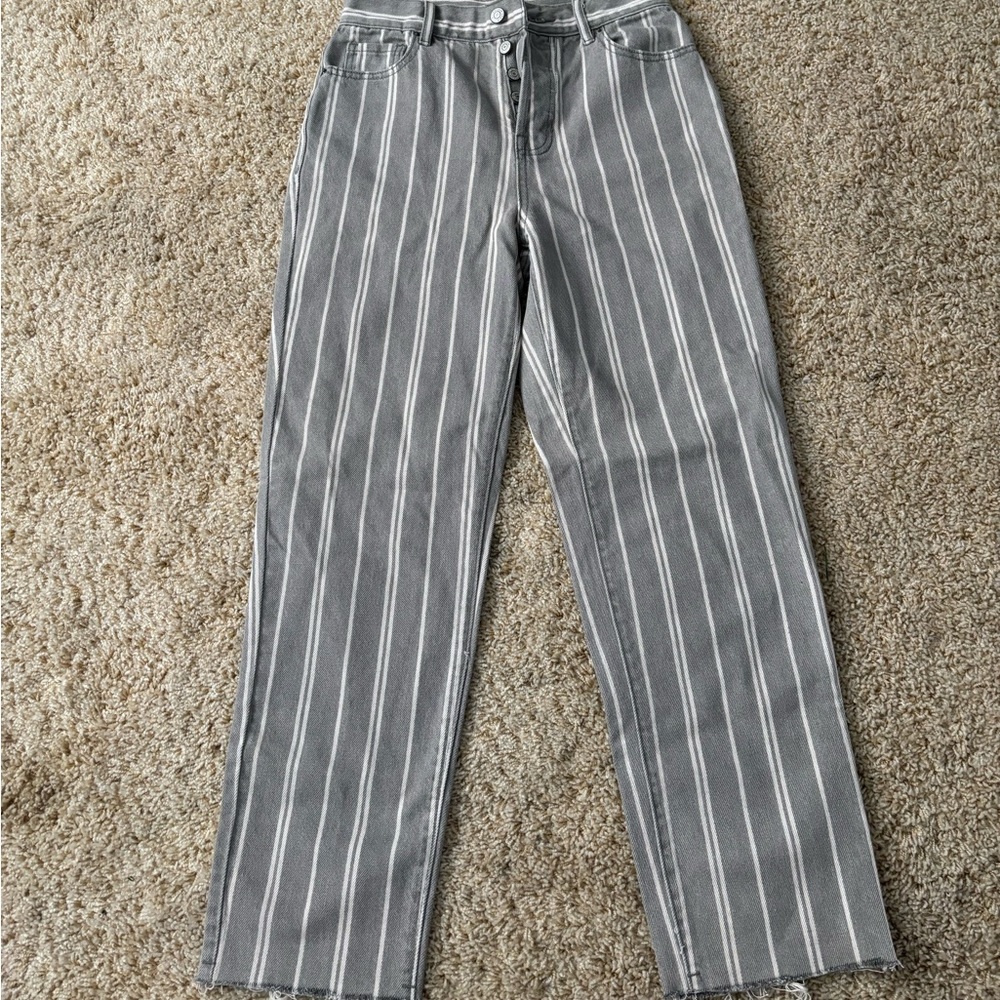 Striped American Eagle Jeans